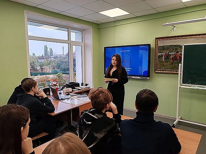 Встреча с учащимися школ Белгородской и Воронежской областей в рамках профориентационной работы