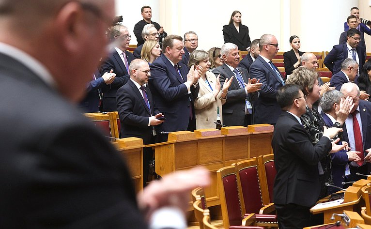 Торжественное заседание Межпарламентской Ассамблеи государств-участников СНГ, посвящённое 80-летию Победы в Великой Отечественной войне