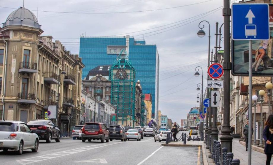 Фото: ЦОДД | ЦОДД пригрозил высокими штрафами за проезд по «выделенке» в центре Владивостока