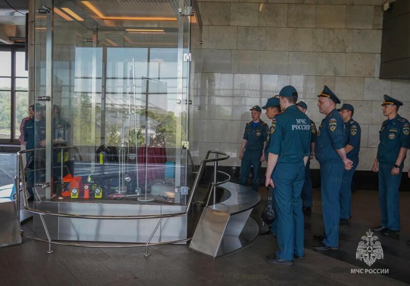 222 года славы Московской пожарной охраны: открытие выставки на станции метро «Воробьевы горы»