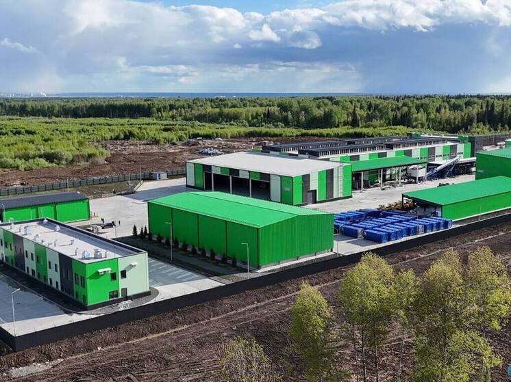 Новый мусороперерабатывающий комплекс запустили в Томской области