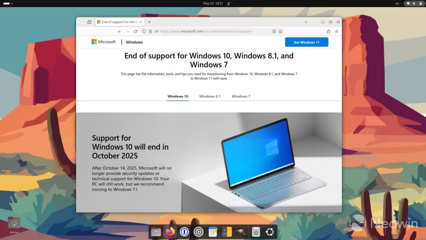 Microsoft вновь напомнила о прекращении поддержки Windows 10. Теперь новой веб-страницей