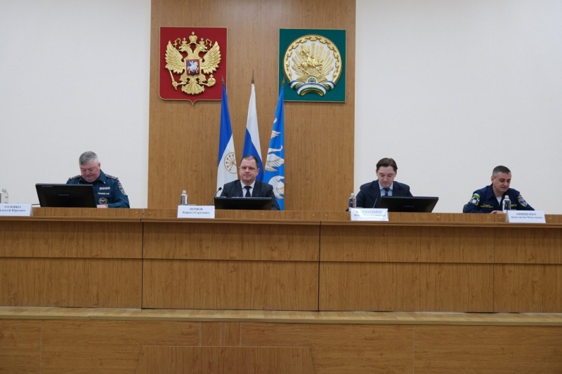 Подведены итоги деятельности территориального звена города Стерлитамак БТП РСЧС