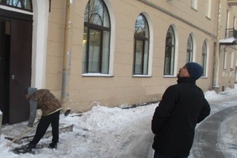 По поручению Губернатора Санкт-Петербурга за процессом зимней уборки Инспекцией организован строгий контроль