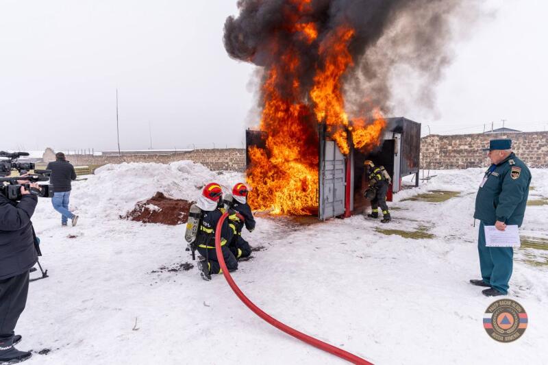 Делегация МЧС России с рабочей поездкой в Республике Армения