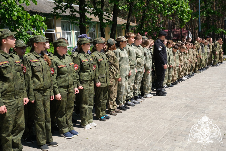 В Курске росгвардейцы провели акцию «Выходные с Росгвардией»