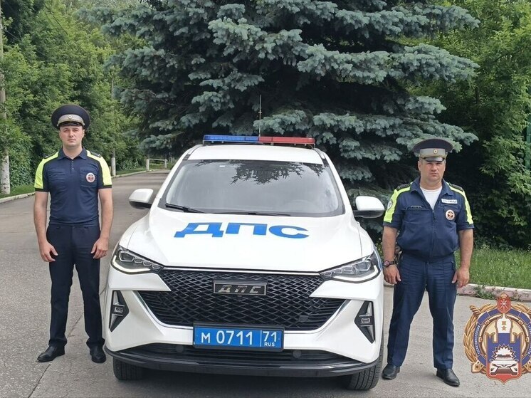 Сотрудники тульского ГАИ помогли мужчине доехать до больницы на 