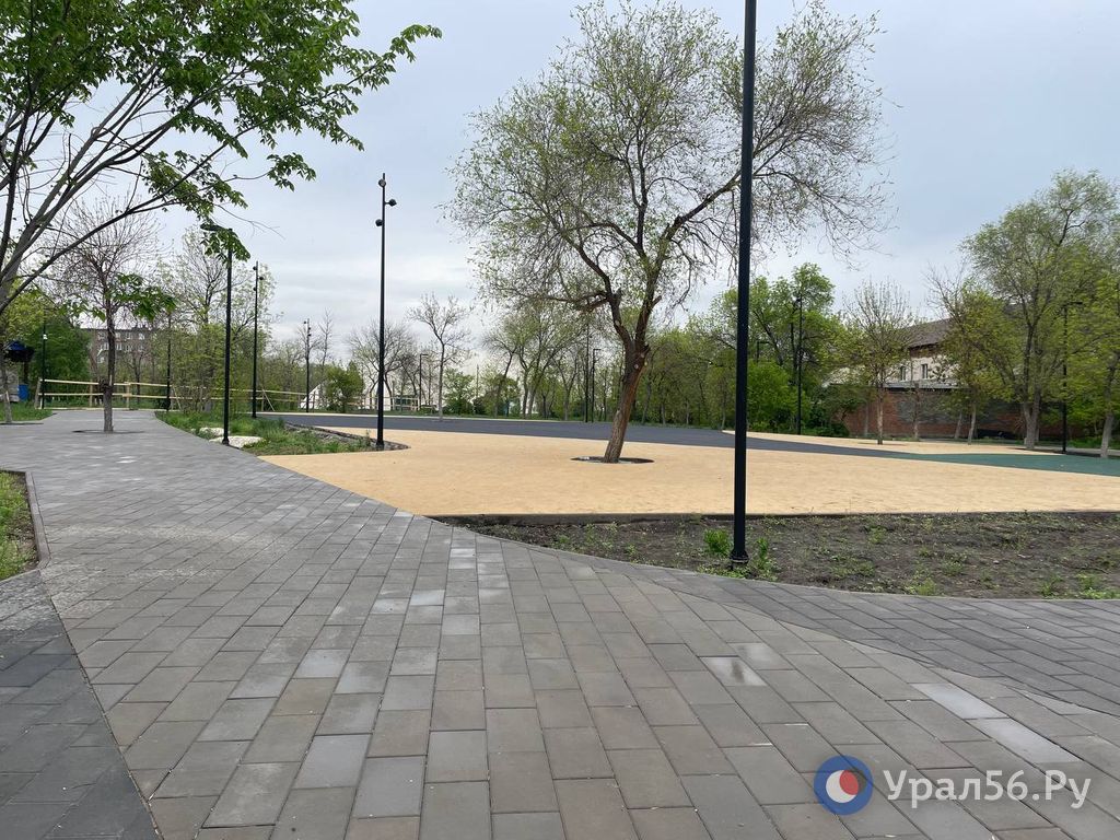 Центральный парк Орска, май 2026 года