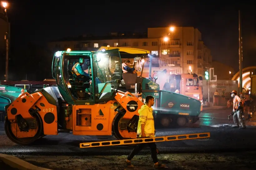 Дорожники обновят асфальт на трех участках Садового кольца в Москве. Фото. © РИА Новости. Владимир Астапкович