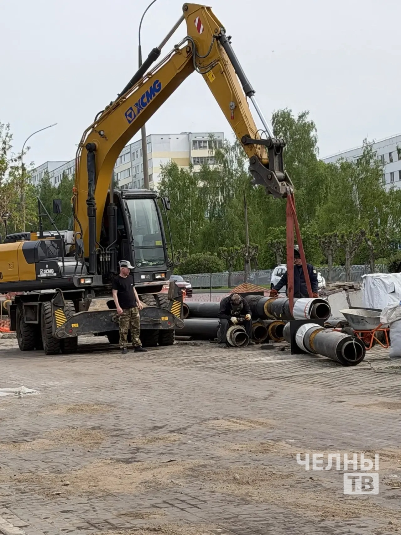 В Челнах начали капремонт теплотрасс после завершения отопительного сезона
