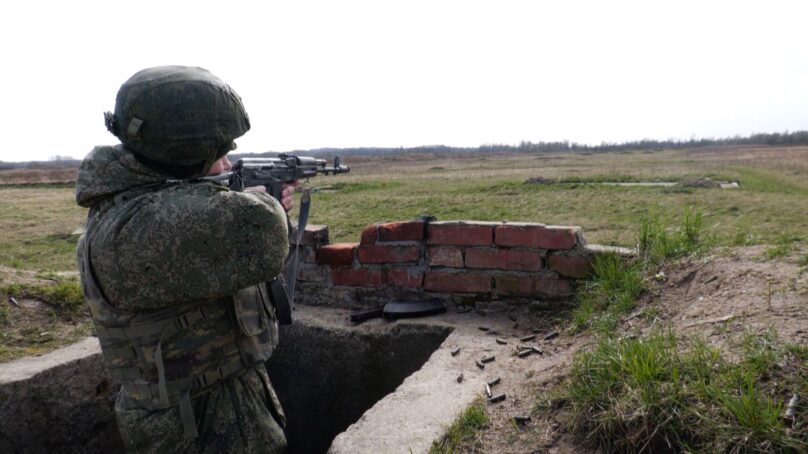 На полигонах в Калининградской области идёт напряжённая боевая подготовка