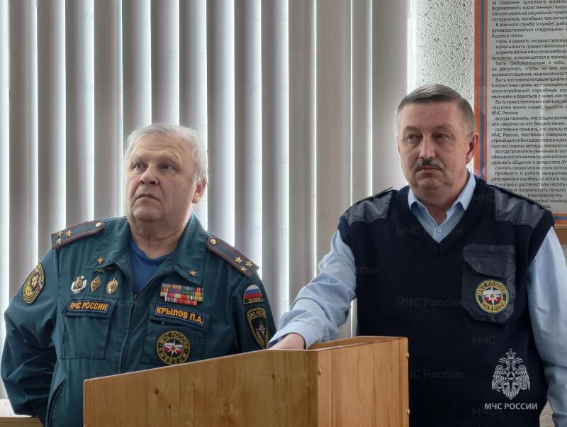 Начальник Главного управления Михаил Осокин провел совещание с председателями ветеранских организаций по итогам прошедшего года