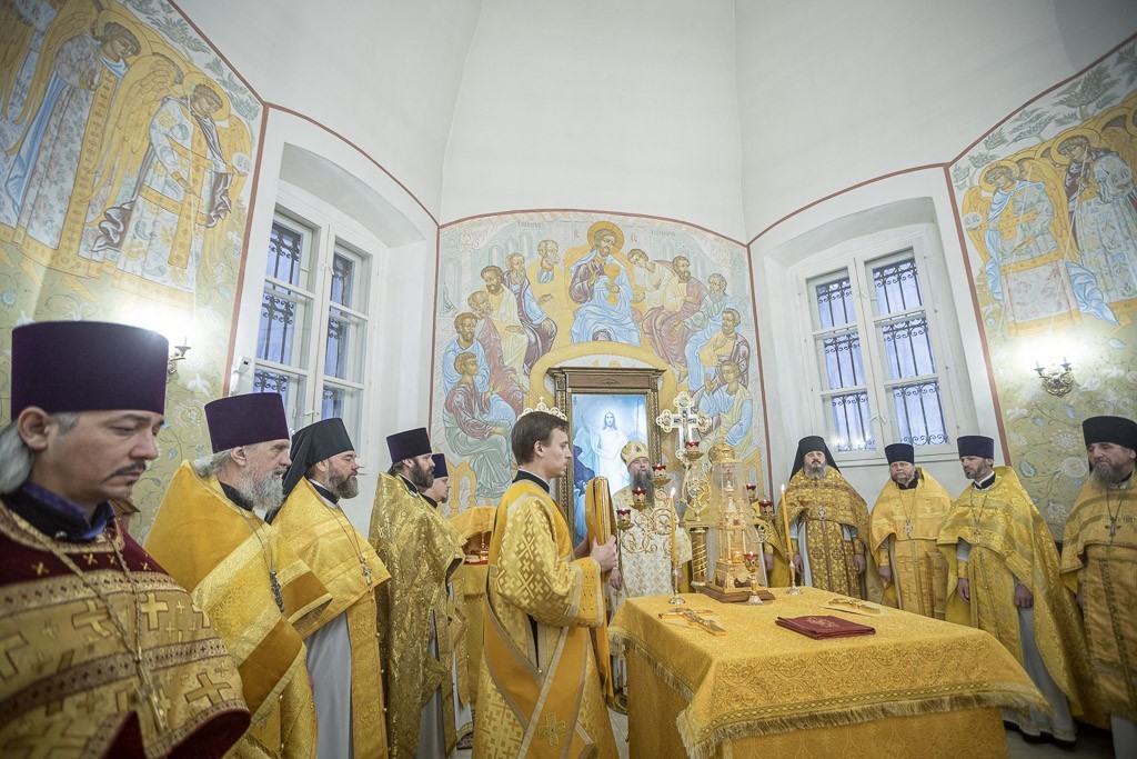 Епископ Сергиево-Посадский Кирилл возглавил престольные торжества в Александро-Невском женском монастыре в подмосковном селе Маклаково