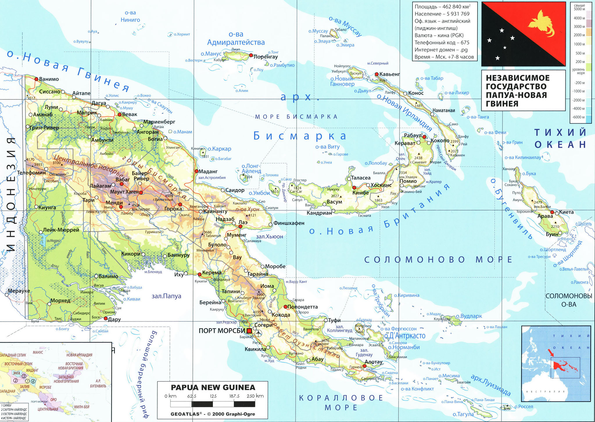 Папуа новая гвинея характеристика страны по плану