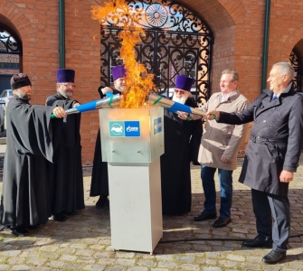 Фотография к материалу: В Тихвинский храм пришёл газ