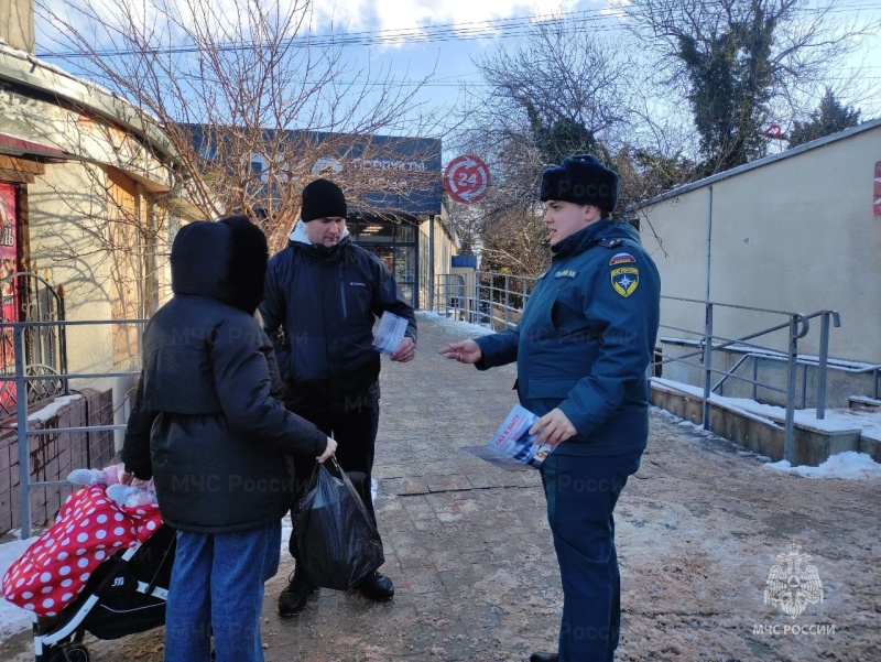 МЧС Рoссии напоминает о правилах пожарной безопасности в зимний период