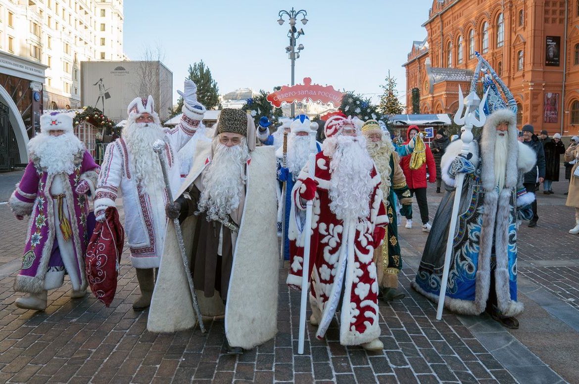 Дед мороз москва