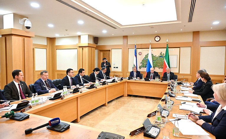 Десятое заседание Комиссии по сотрудничеству Совета Федерации и Сената Олий Мажлиса Республики Узбекистан