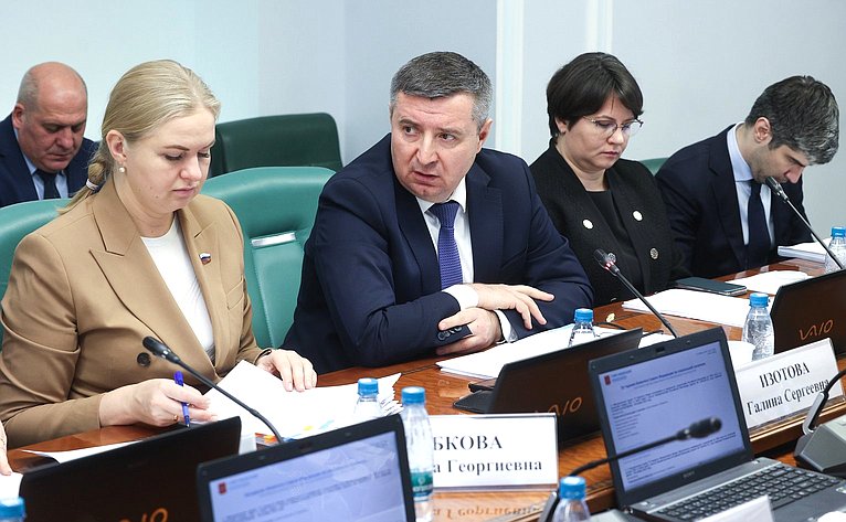 Заседание Комитета Совета Федерации по социальной политике