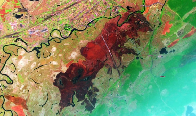 Карта пожаров в курганской области онлайн со спутника 2021