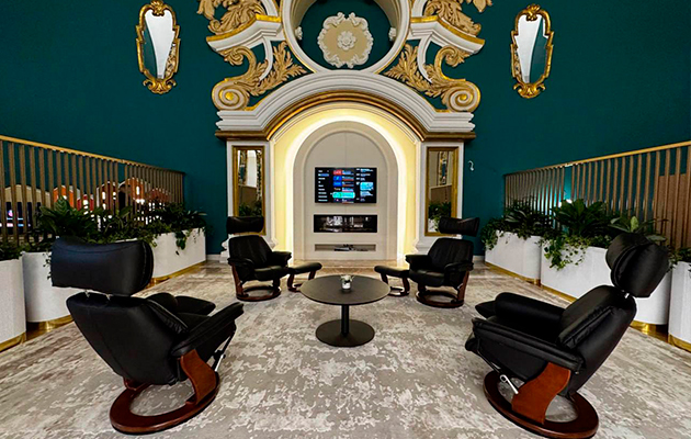 На Казанском вокзале открылся премиальный бизнес-зал в стиле исторического барокко