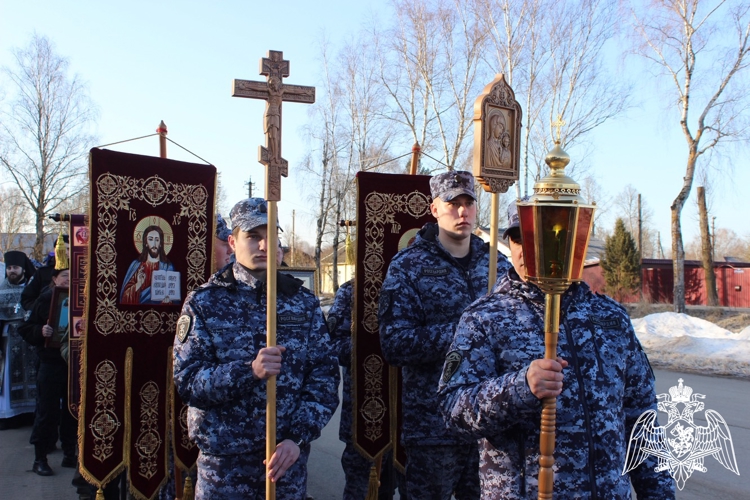 В Смоленской области прошли мероприятия Великопостного крестного хода Росгвардии