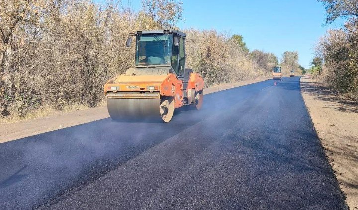 дорога на Богатое в Самарской области