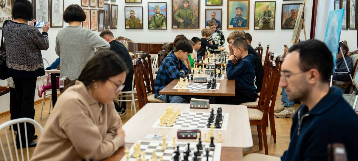 Турнир по шахматам памяти Героя России Алдара Цыденжапова в рамках проекта «ГБУ «МДН»