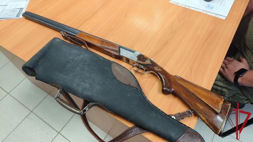 Росгвардейцы изъяли 37 единиц гражданского оружия за неделю