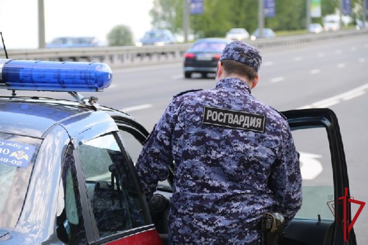 В Колпино сотрудники Росгвардии с поличным задержали рецидивистов, совершивших кражу товаров из магазина