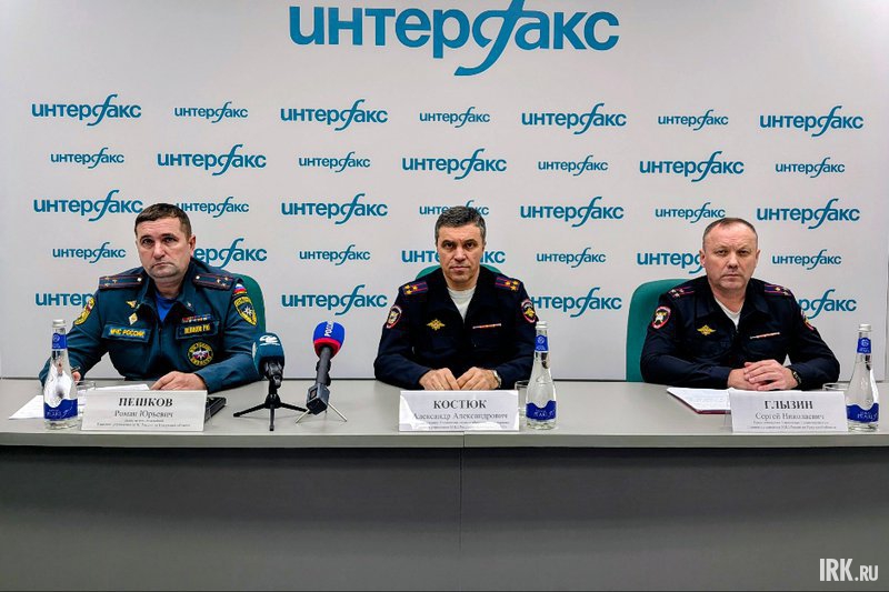 Участники пресс-конференции. Фото Никиты Грабовецкого, IRK.ru