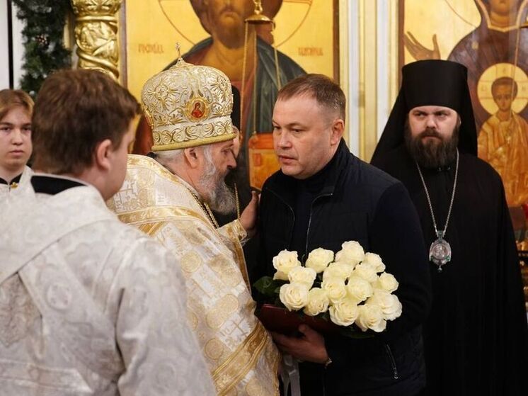 Губернатор Кузбасса поздравил митрополита Аристарха с днём рождения