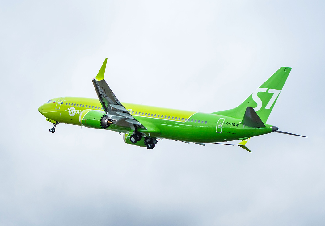 Авиалайнер Boeing 737-800 компании S7 Airlines //Фото пресс-служба авиакомпании S7