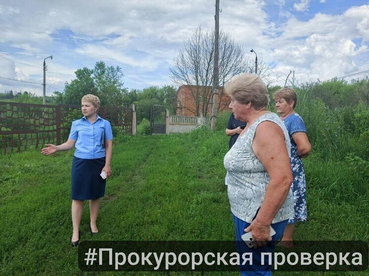 В Плавском районе провели проверку после жалоб на канализационную систему