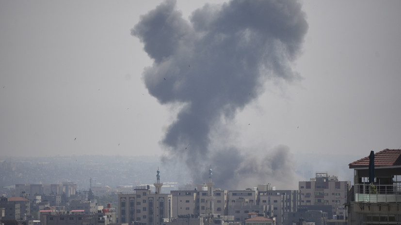Армия Израиля сообщила о нанесении ударов по движению ХАМАС в секторе Газа