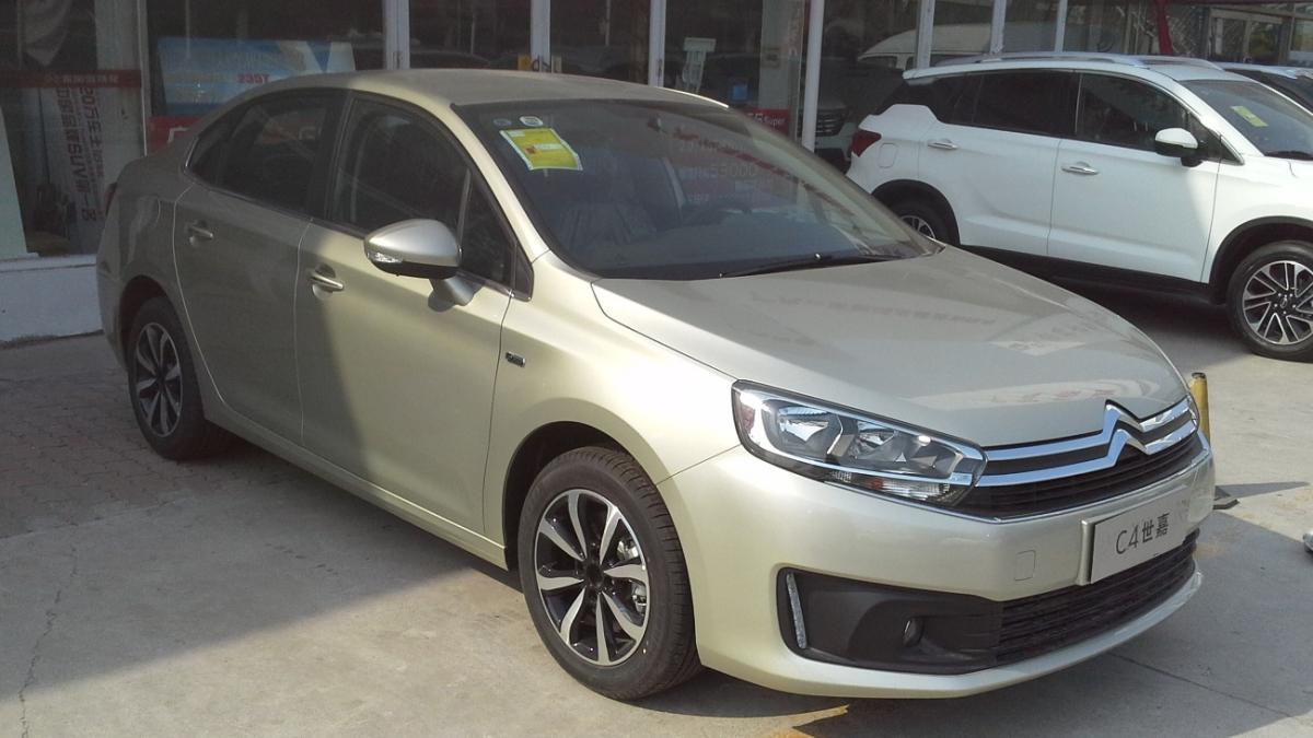 Citroën C4 CN China 2016-04-11
