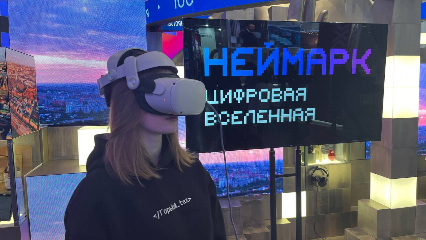 Нижегородцы на выставке «Россия» представили первый в стране виртуальный образовательный центр