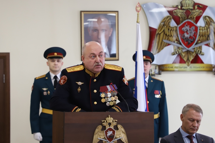 В Рязани прошло торжественное мероприятие по случаю юбилея образования войск правопорядка