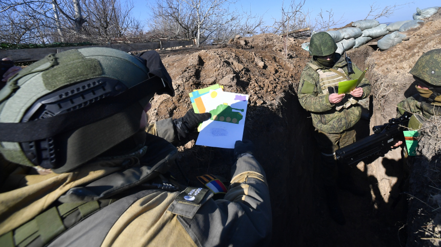 Новогодние поздравления для бойцов СВО