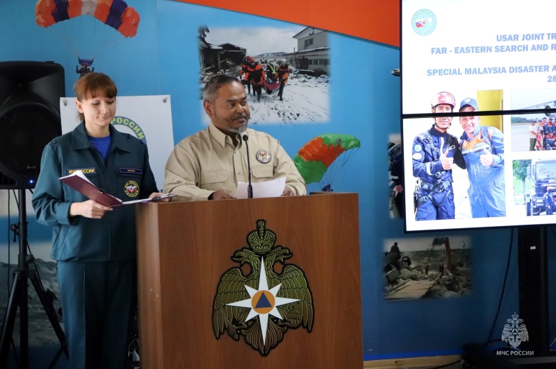 Спасатели двух стран готовятся к российско-малазийским учениям в Хабаровске