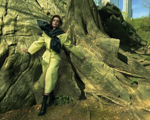 Энн Хэтэуэй в журнале Vogue, лето 2025