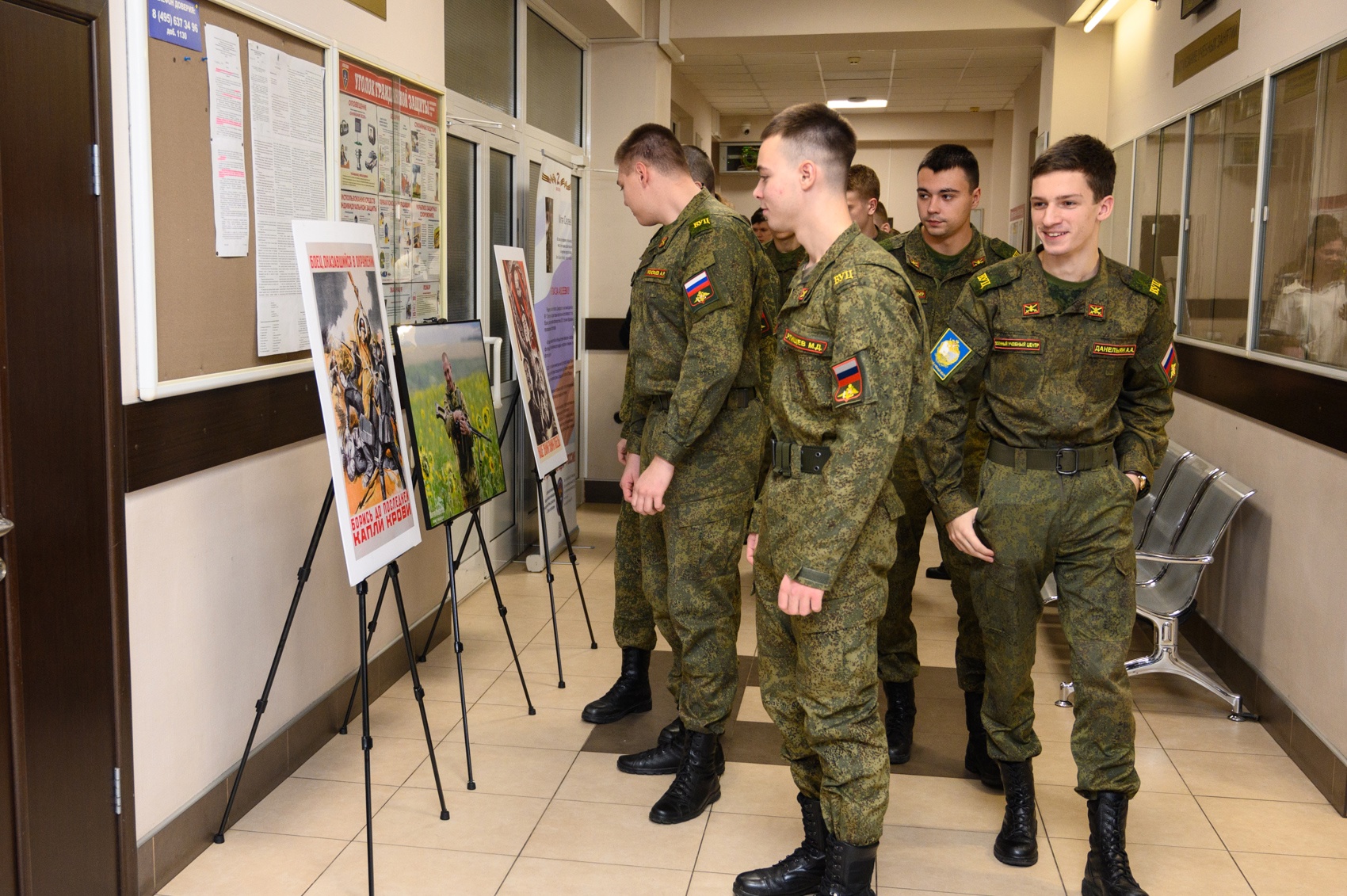 В Военном учебном центре подвели итоги конкурса «1418 слов о Герое»
