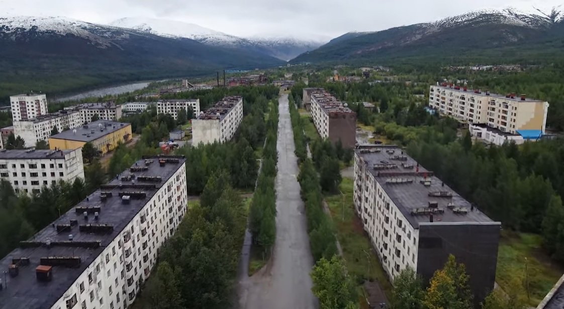 Синегорье магаданской области фото поселок