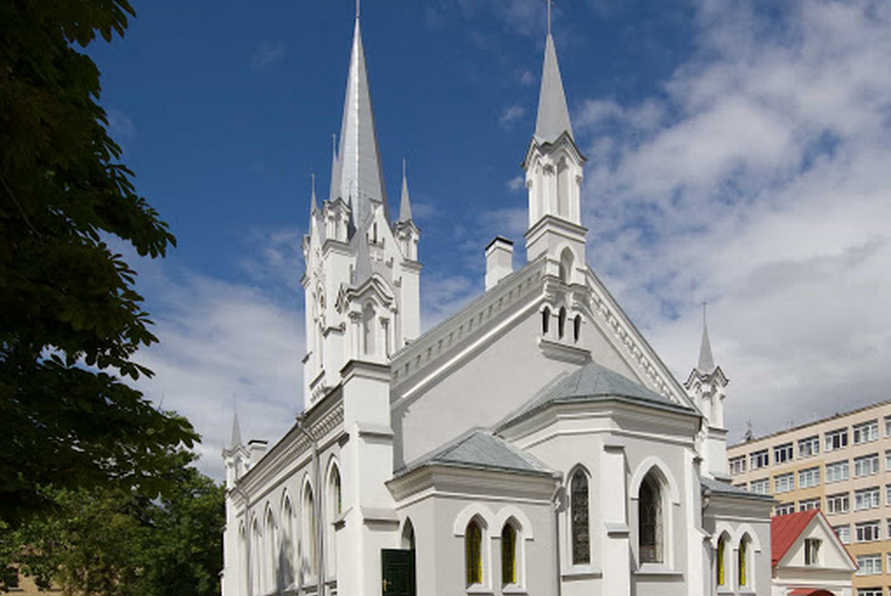 Лютеранская кирха Гродно внутри