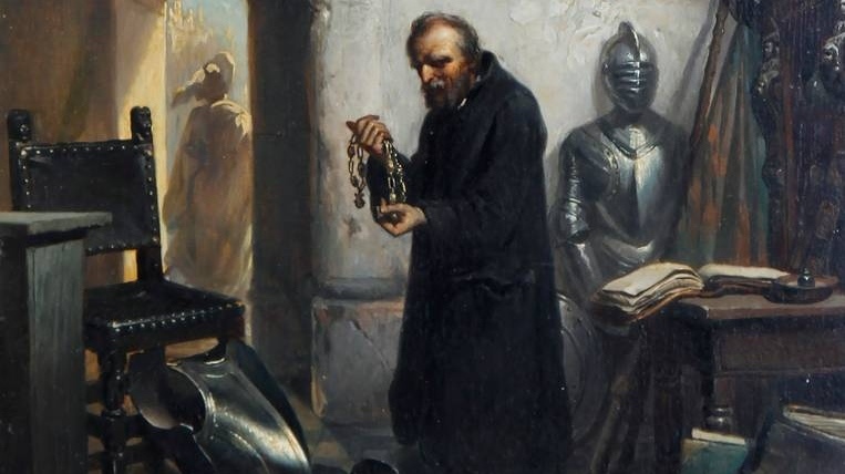 Джозеф Лис. Торговец оружием (фрагмент). до 1865