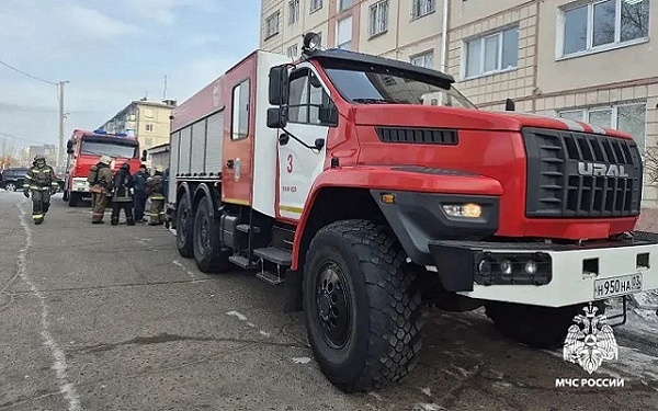 В Бурятии за сутки пожарно-спасательные подразделения реагировали на 9 возгораний