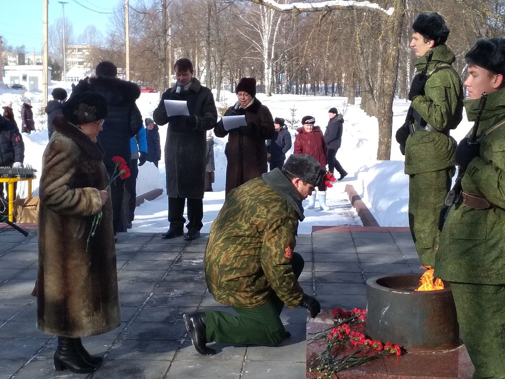 Костромская область отметила День защитника Отечества митингами и концертами