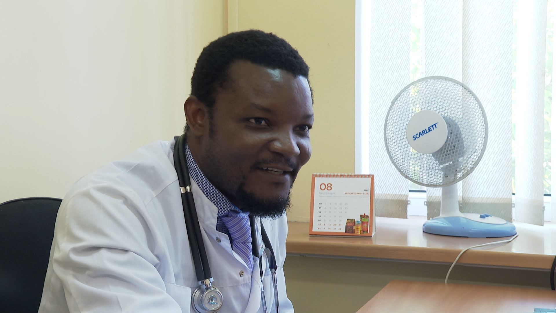 В Калининградской области появился новый терапевт родом из Ганы