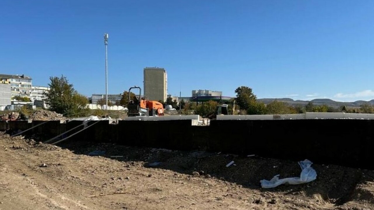 В Бахчисарае началось возведение современного ф...