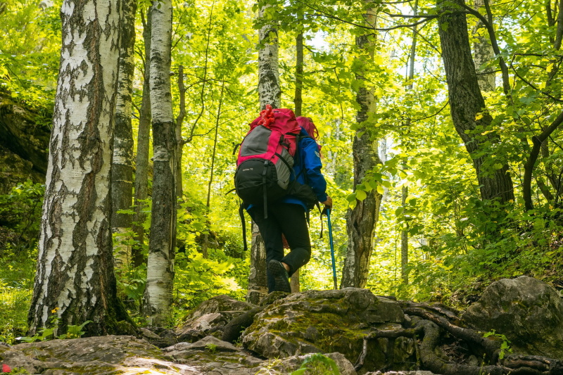 Службы МЧС России обеспечили сопровождение туристки на протяжении ее 120-дневного похода по Большой уральской тропе
